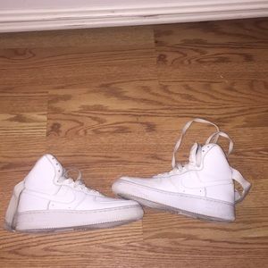 Air Force ones high top sneaker